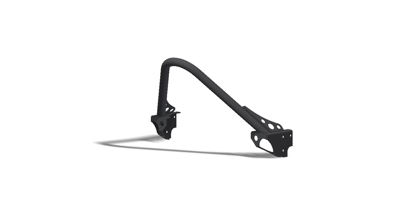 XJ Stinger Winch Add On | Stubby Winch Bumper | XJ (84-01)