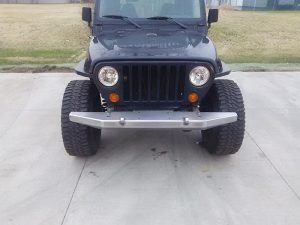 Front Full Width Winch Evolution Bumper - YJ, TJ, LJ, Wrangler