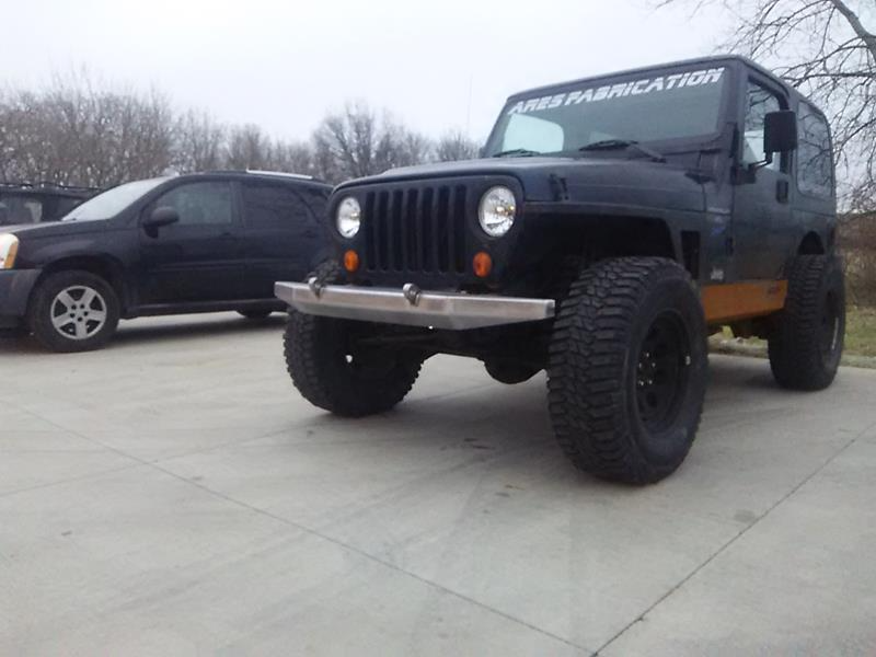 Front Full Width Winch Evolution Bumper - YJ, TJ, LJ, Wrangler