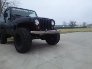 Front Full Width Winch Evolution Bumper - YJ, TJ, LJ, Wrangler