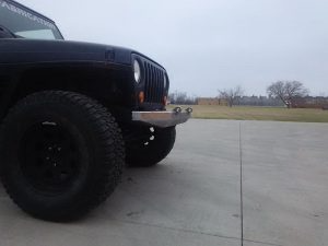 Front Full Width Winch Evolution Bumper - YJ, TJ, LJ, Wrangler