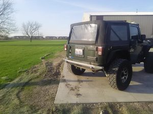 Rear Stubby Bumper - Wrangler JK