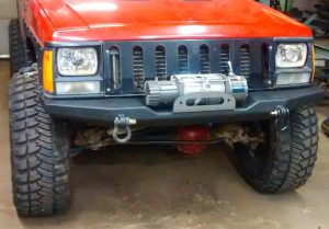 Front Evolution Winch Bumper - Cherokee XJ, Comanche MJ