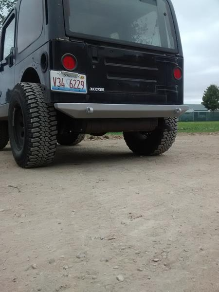 Rear Evolution Bumper - TJ, LJ, YJ, CJ