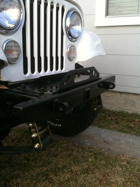 Front Nostalgia Bumper - CJ, YJ, TJ, LJ