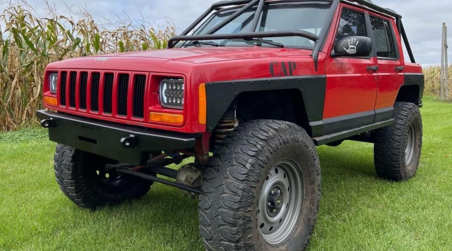XJ Front Hidden Winch Bumper - Cherokee XJ - XJ (84-01)