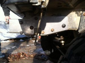 XJ/MJ Mount for TJ Bumpers