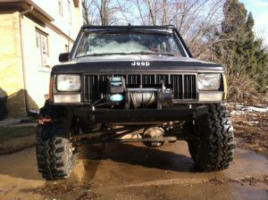 XJ/MJ Mount for TJ Bumpers