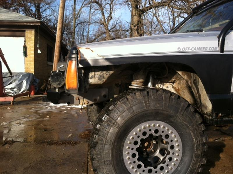XJ/MJ Mount for TJ Bumpers