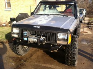 XJ/MJ Mount for TJ Bumpers