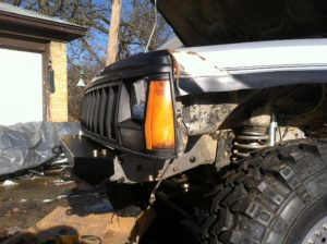 XJ/MJ Mount for TJ Bumpers