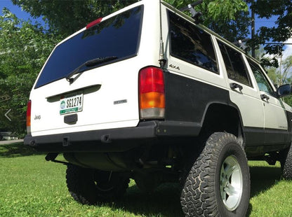 Evolution Cut and Fold Rear Bumper - Cherokee XJ