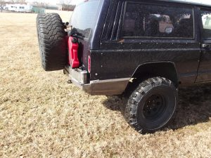 XJ Rear Expedition Tire Carrier Add On