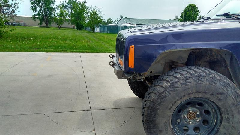 XJ Modular Stubby Bumper | With Mini Wings