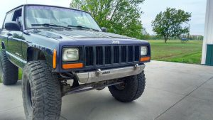 XJ Modular Stubby Bumper | With Mini Wings