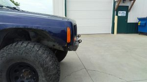 XJ Modular Stubby Bumper | With Mini Wings