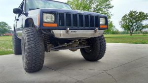 XJ Modular Stubby Bumper | With Mini Wings