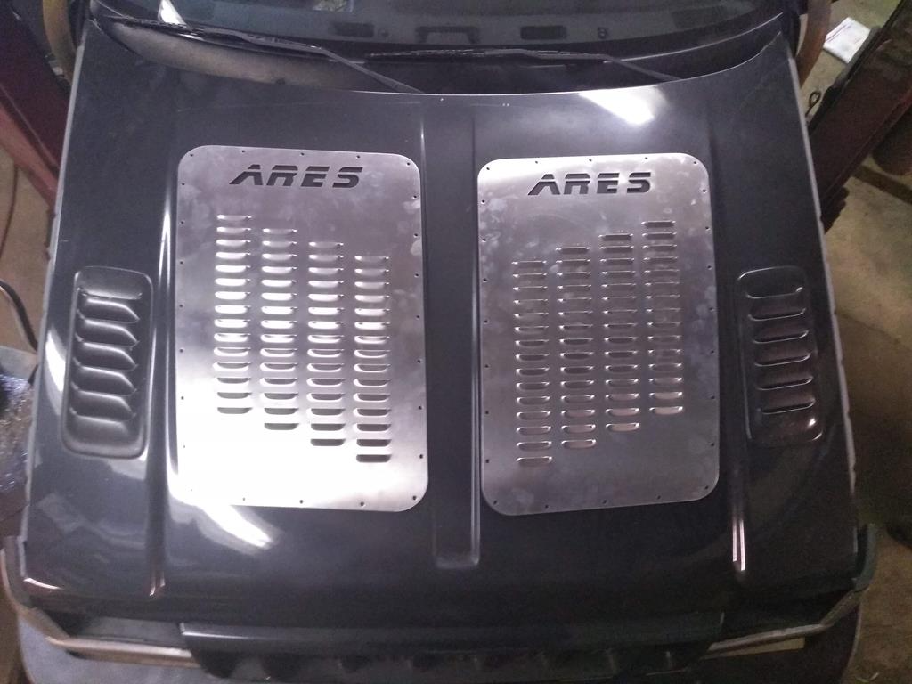 ZJ Hood Louvers | Full | Jeep ZJ 93-98