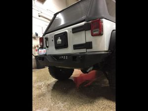 Wrangler Rear Mid Width Bumper |  JK (07-16)