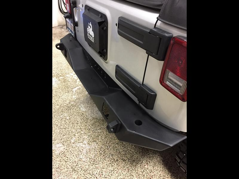Wrangler Rear Mid Width Bumper |  JK (07-16)