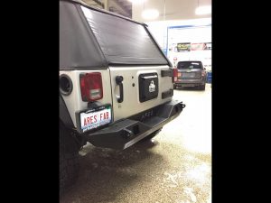 Wrangler Rear Mid Width Bumper |  JK (07-16)