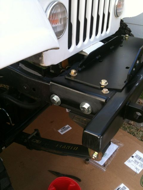 Front Nostalgia Bumper - CJ, YJ, TJ, LJ